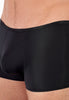 Close-up view of a men model wearing HO black  Trunk