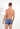 Back view of a men model wearing HO midblue  Trunk
