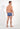 General view of a men model wearing HO midblue  Trunk
