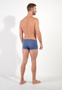 General view of a men model wearing HO midblue  Trunk