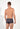 Back view of a men model wearing HO anthrazit  Trunk