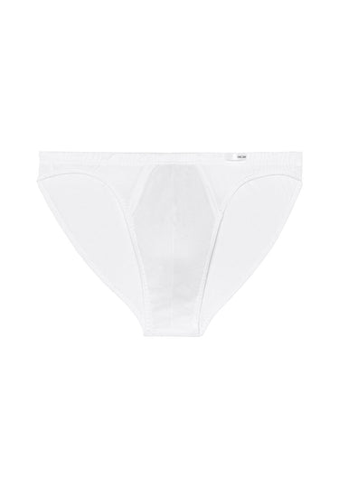 Front cutout view of HO white cotton Comfort Micro Briefs