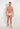 Full-body view of a men model wearing HO white cotton Comfort Micro Briefs