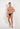 Full-body view of a men model wearing HO black cotton Comfort Micro Briefs