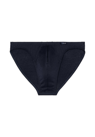 Front cutout view of HO navy cotton Comfort Micro Briefs