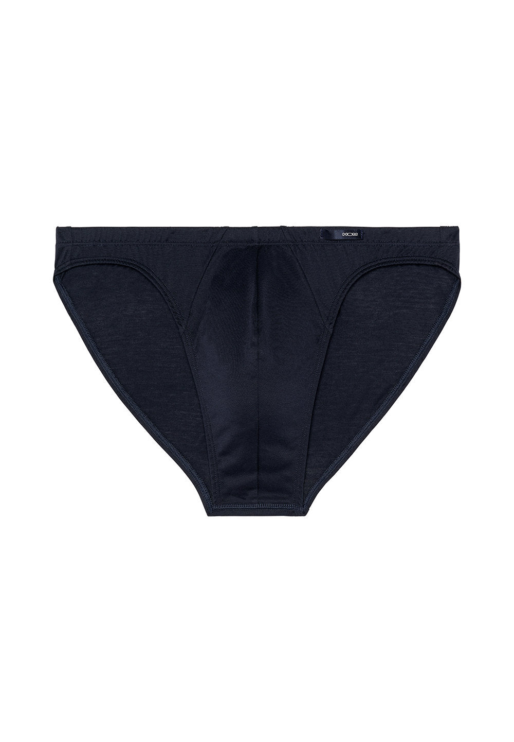 Front cutout view of HO navy cotton Comfort Micro Briefs