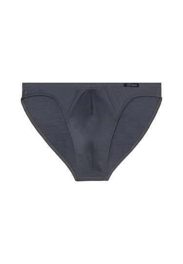 Front cutout view of HO grey cotton Comfort Micro Briefs