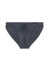 Front cutout view of HO grey cotton Comfort Micro Briefs