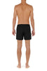 General view of a men model wearing HO black  Beach Boxer