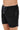 Close-up view of a men model wearing HO black  Beach Boxer