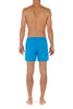 General view of a men model wearing HO turquoise  Beach Boxer