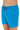 Close-up view of a men model wearing HO turquoise  Beach Boxer