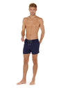 Full-body view of a men model wearing HO navy  Beach Boxer