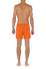 General view of a men model wearing HO orange  Beach Boxer