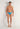 Full-body view of a men model wearing HO turquoise  Swim Micro Briefs
