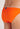 Close-up view of a men model wearing HO orange  Swim Micro Briefs