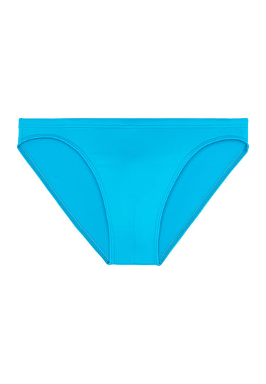 Front cutout view of HO turquoise  Swim Micro Briefs