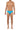 Full-body view of a men model wearing HO turquoise  Swim Mini Briefs