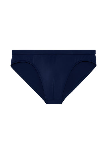Front cutout view of HO navy  Swim Mini Briefs