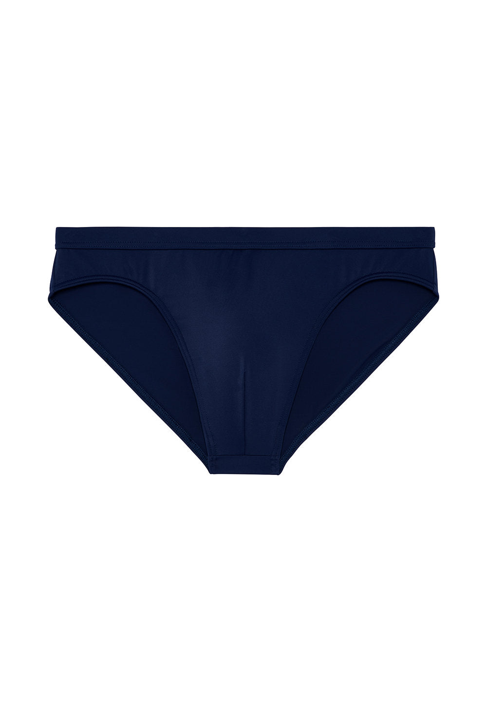 Front cutout view of HO navy  Swim Mini Briefs