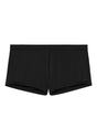 Front cutout view of HO black  Swim Shorts