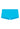 Front cutout view of HO turquoise  Swim Shorts