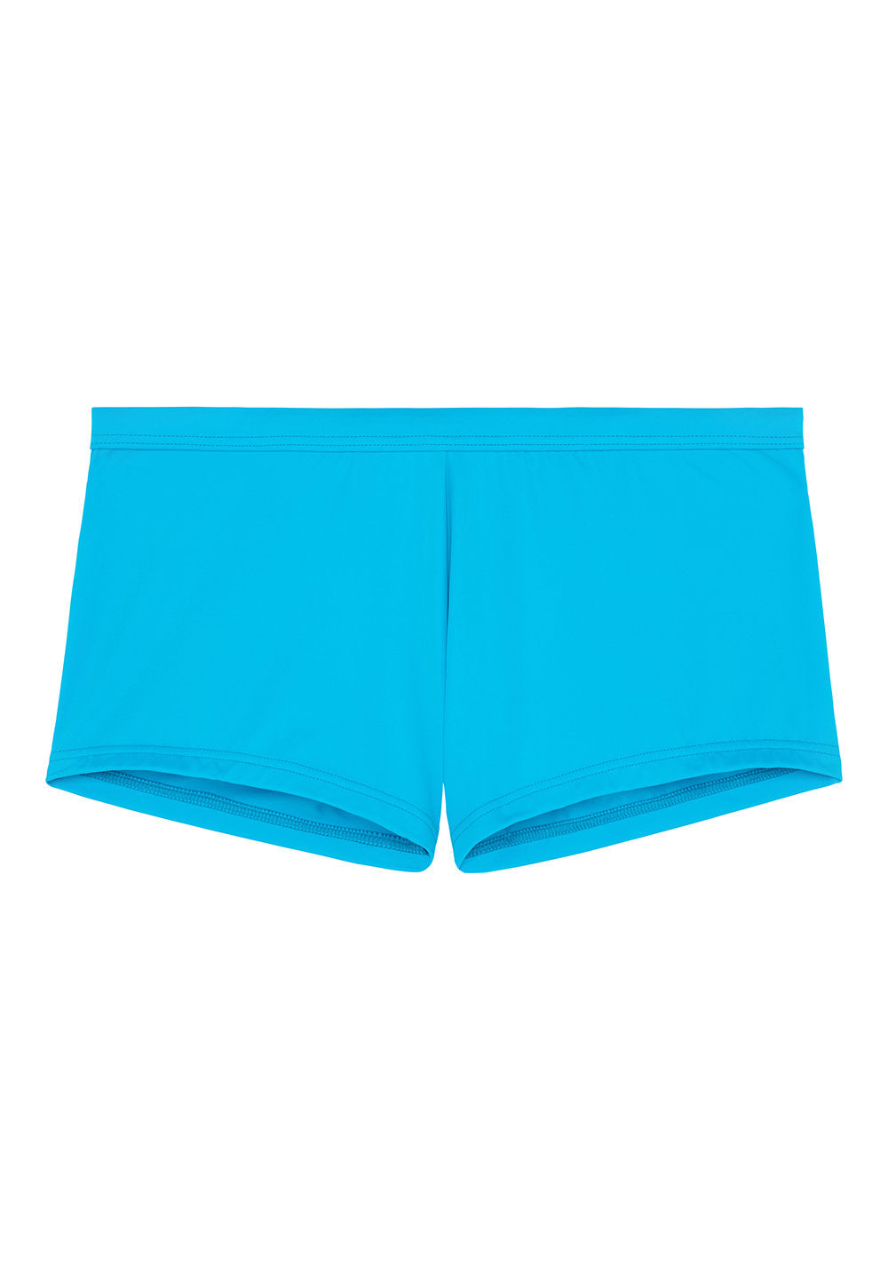 Front cutout view of HO turquoise  Swim Shorts