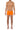 General view of a men model wearing HO orange  Swim Shorts
