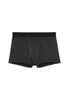 Front cutout view of HO black modal/viscose/tencel Boxer Briefs HO1