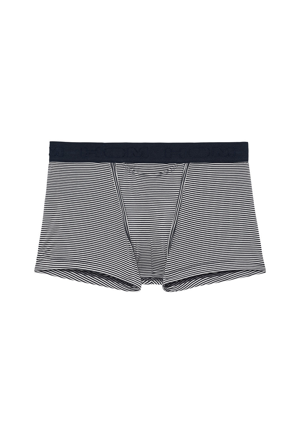 Front cutout view of HO navy modal/viscose/tencel Boxer Briefs HO1