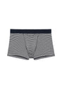 Front cutout view of HO navy modal/viscose/tencel Boxer Briefs HO1