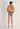 General view of a men model wearing HO navy modal/viscose/tencel Boxer Briefs HO1