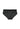 Front cutout view of HO black modal/viscose/tencel Briefs HO1