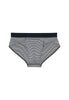 Front cutout view of HO navy modal/viscose/tencel Briefs HO1