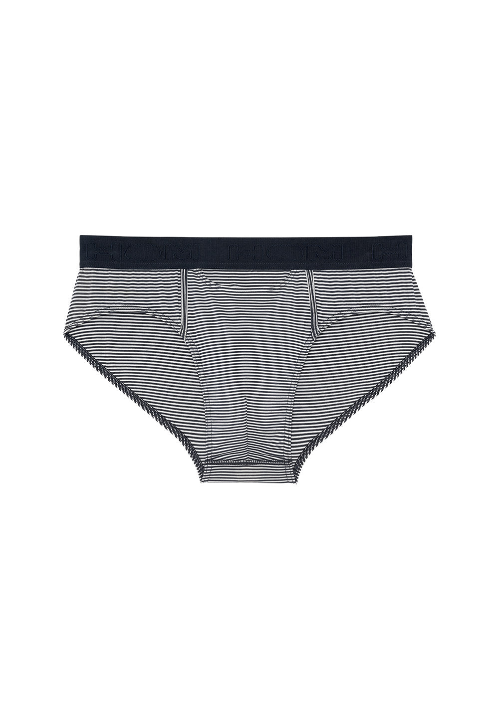 Front cutout view of HO navy modal/viscose/tencel Briefs HO1