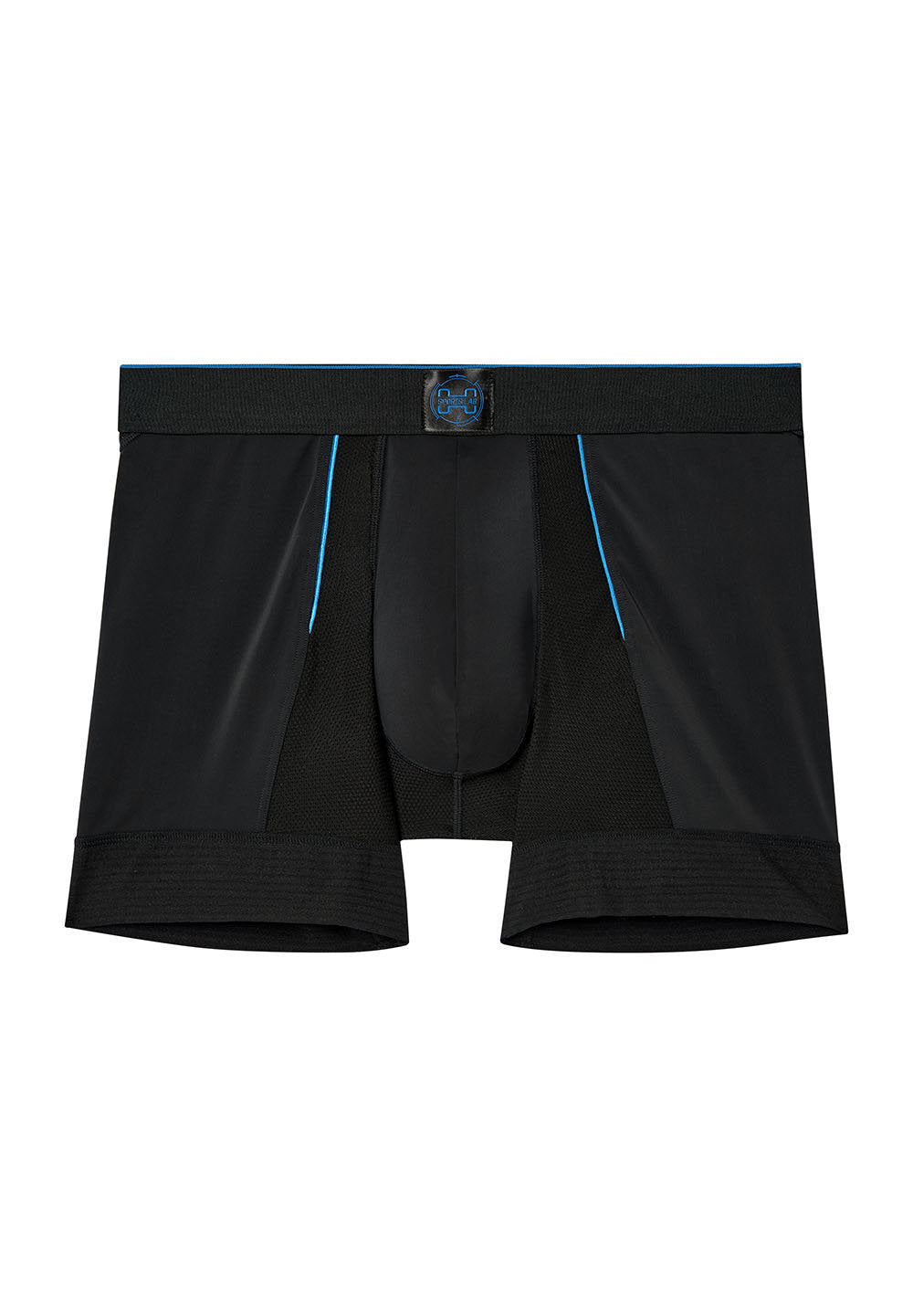 Front cutout view of HO black  Boxer Briefs