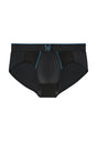 Front cutout view of HO black  Mini Briefs