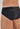 General view of a men model wearing HO black  Mini Briefs