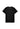 Back cutout view of HO black  Tee-Shirt Crew Neck