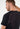 General view of a men model wearing HO black  Tee-Shirt Crew Neck