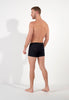 General view of a men model wearing HO black  Boxer Briefs
