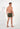 General view of a men model wearing HO khaki green  Boxer Briefs