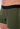 Close-up view of a men model wearing HO khaki green  Boxer Briefs