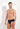 Front view of a men model wearing HO navy  Mini Briefs
