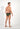 General view of a men model wearing HO khaki green  Mini Briefs