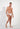 Full-body view of a men model wearing HO white cotton Comfort Micro Briefs