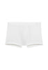 Front cutout view of HO white cotton Comfort Boxer Briefs