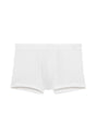 Front cutout view of HO white cotton Comfort Boxer Briefs