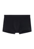 Front cutout view of HO black cotton Comfort Boxer Briefs