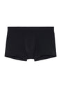 Front cutout view of HO black cotton Comfort Boxer Briefs